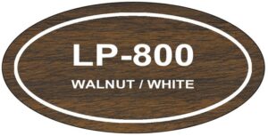 Walnut / White